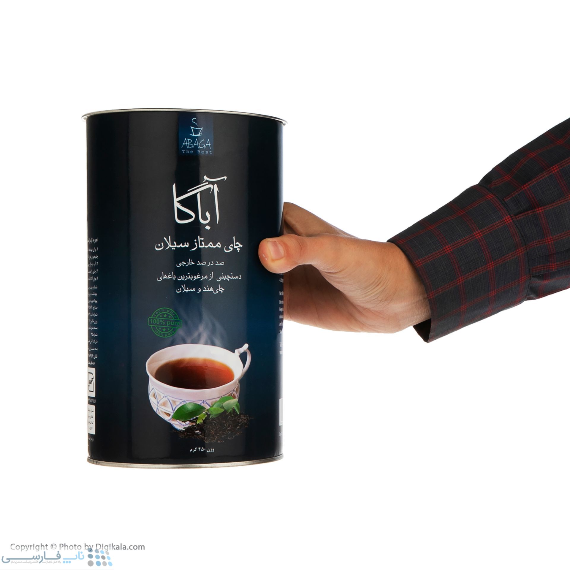 تصویر  چای ممتاز سیلان آباگا - 450 گرم