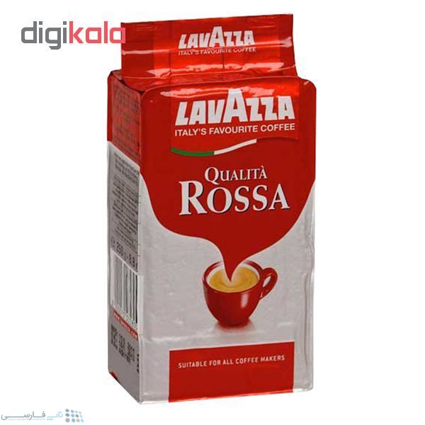 تصویر  پودر قهوه لاواتزا مدل Qualita Rossa مقدار 250 گرم