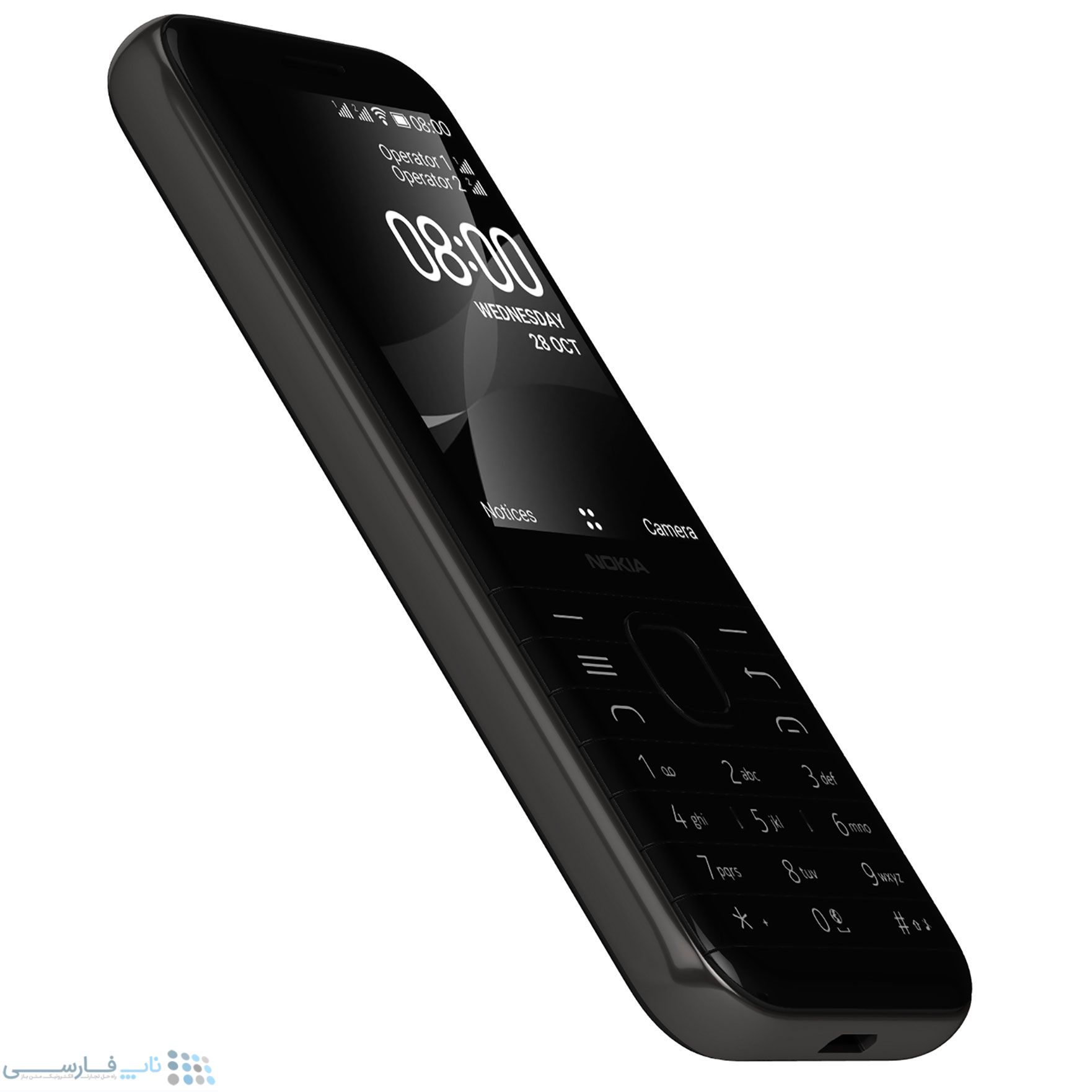تصویر  گوشی موبایل نوکیا مدل 4G 8000 TA-1311 دو سیم کارت ظرفیت 4 گیگابایت و رم 512 مگابایت